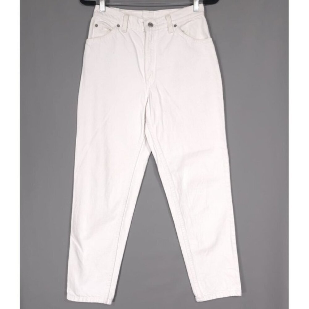 LEVI'S PREMIUM VTG Jeans 950 Relaxed Fit Tapered‎ Size 8 Short USA🇺🇸MADE Women